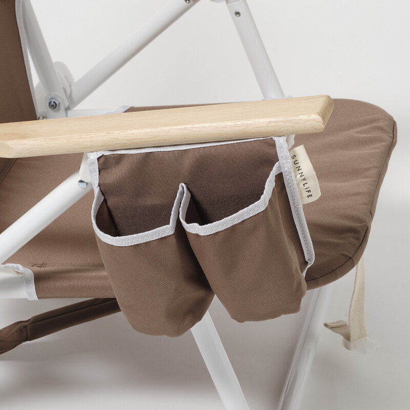 Silla Reposera de playa mochila Rustico Driftwood