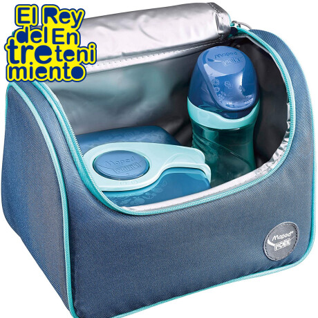 Bolso Conservadora Lunchera Escolar Maped Picnik Azul