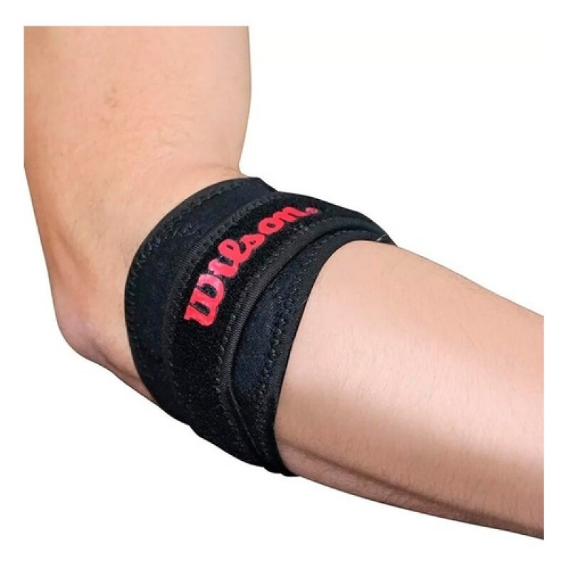 Soporte Wilson Tenis Pro Compresión Doble Venda para Brazo Soporte Wilson Tenis Pro Compresión Doble Venda para Brazo