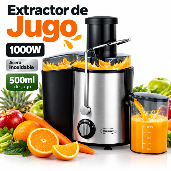 Extractor De Jugo Kassel Ks-ejinox10 JUGUERA KASSEL INOX KS-EJINOX10