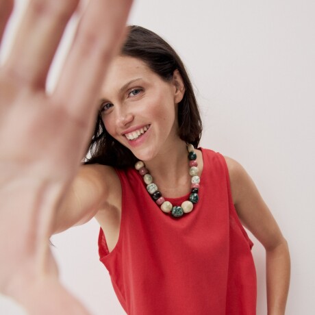 VESTIDO PILO HIGH Rojo