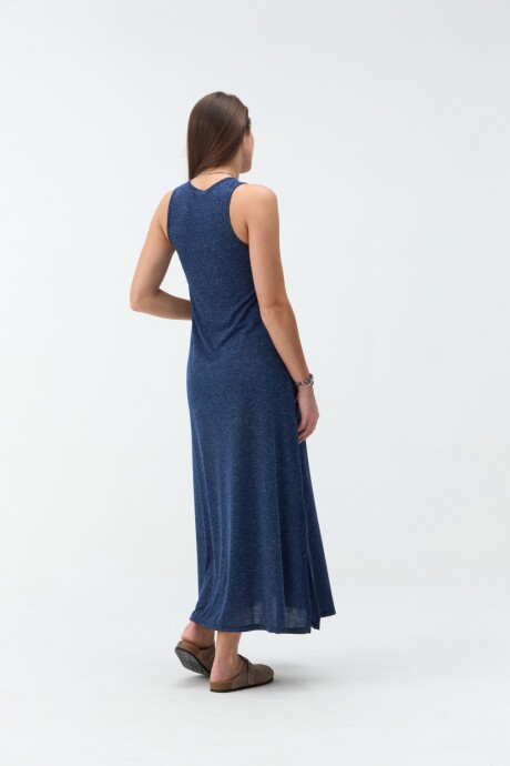 Vestido Rena Azul Claro