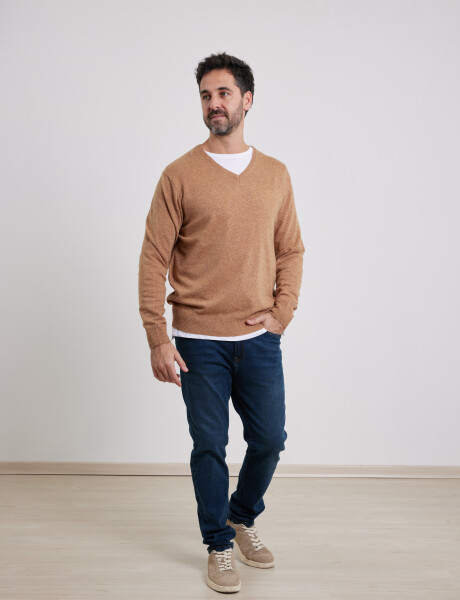 470418 SWEATER HARRY Camel