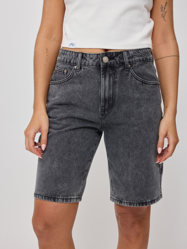 SHORT JEAN MIRELA RUSTY Negro