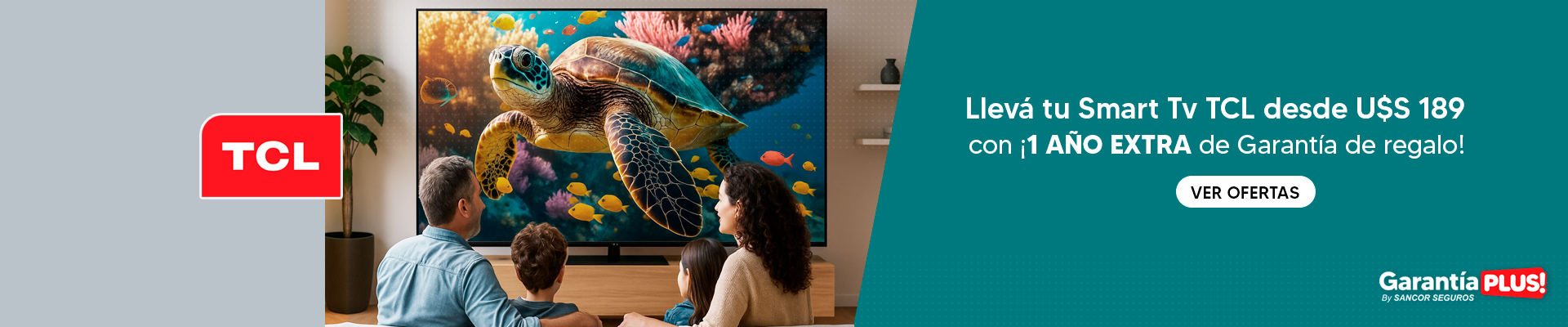 ¡Smart TV TCL desde 189 dólares!