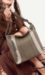 CARTERA DEBORAH VERDE MILITAR