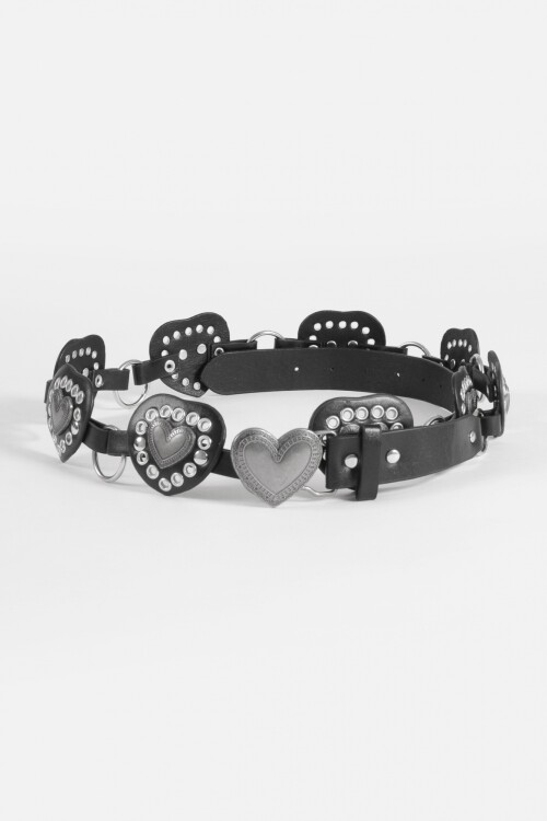 Cinturon hebilla cora negro