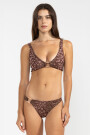 TALI TOP Feline Chocolate