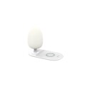 LAMPARA DE ESCRITORIO CON CARGA RAPIDA INALAMBRICA 15W BLANCO