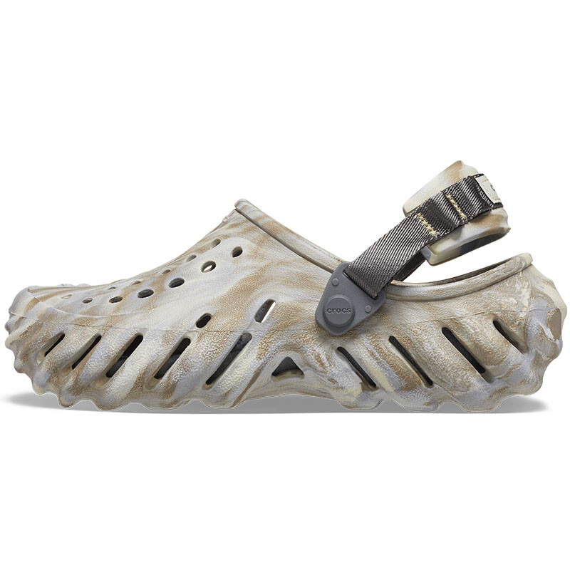 Echo Clog Marbled Gris