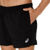 Short Running Asics Silver 5In Short Hombre Performance Black