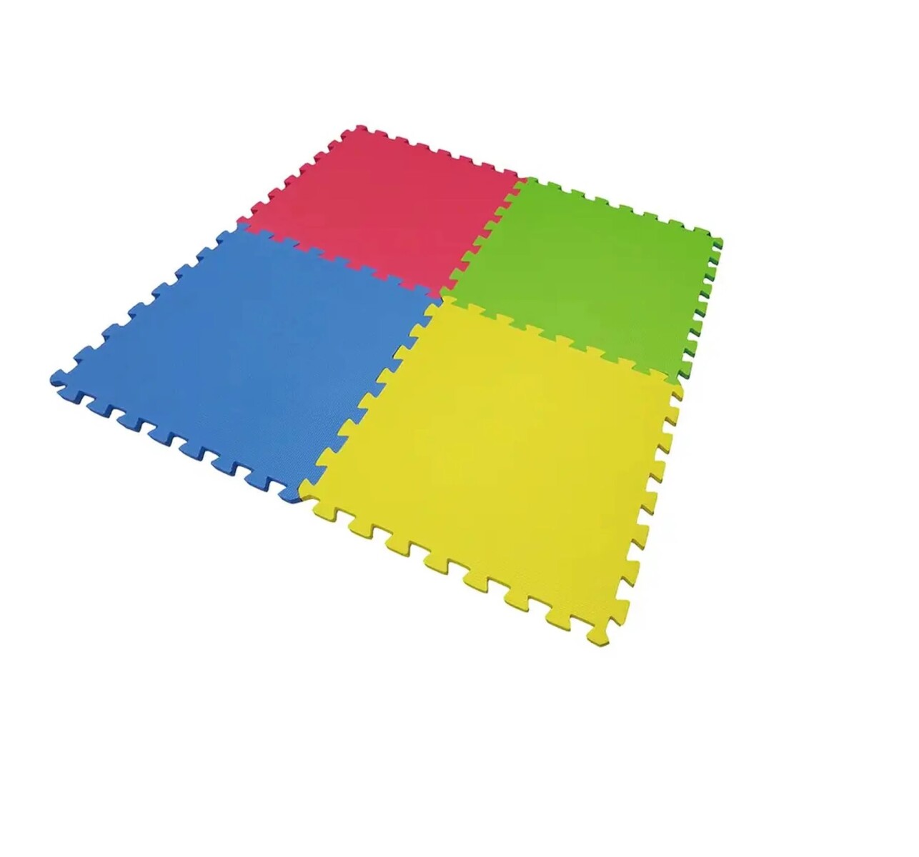 Alfombra Piso Encastrable Goma Eva 60x60 Cm Pack X4 