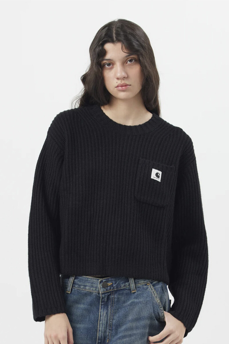 W' MIRA SWEATER Negro
