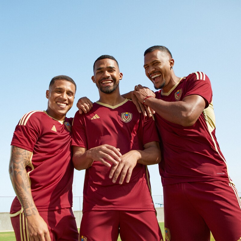CAMISETA adidas PRIMERA EQUIPACION Vinotinto