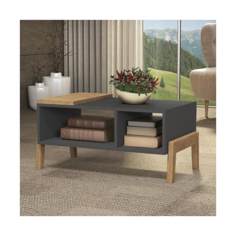 Mesa Ratona Grafito/wood 1602 Unica