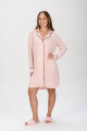 CAMISA LISA CON RIBETE ROSADO