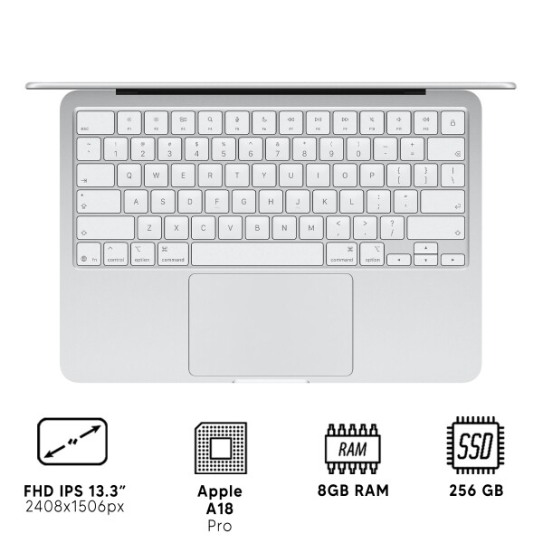 Apple Macbook Neo 8gb Ram 256gb Ssd 13" A18 Pro GRIS