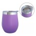 Mate Vaso Térmico 230ml Con Tapa Acero Inoxidable Calidad Color Variante Violeta