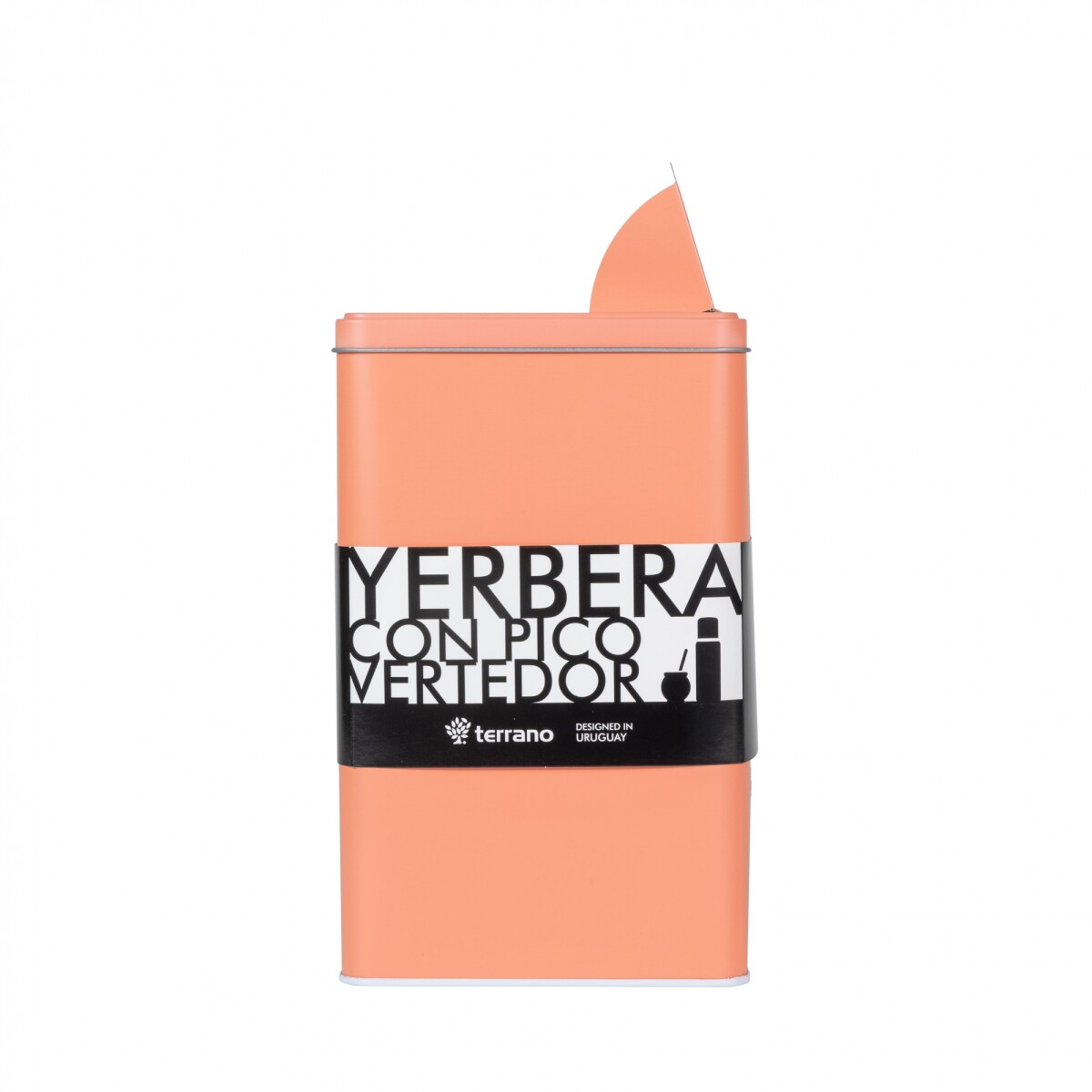Yerbera con Pico - Coral 