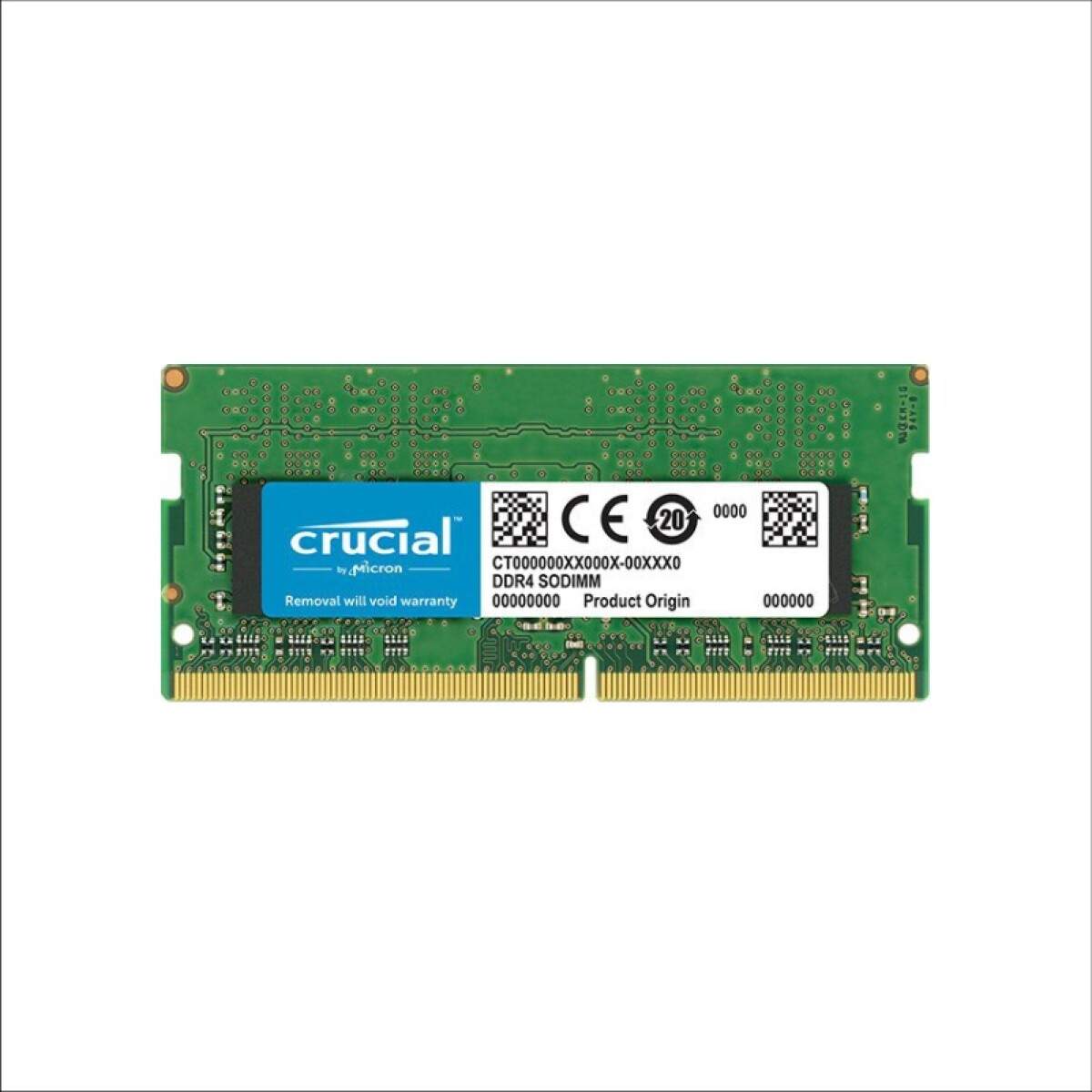Memoria Ram Sodimm Crucial DDR4 8GB 2666MHz 1.2v 