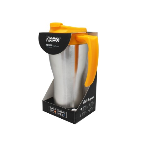 Mug Keep en Caja 470ML para Frío y Calor NARANJA