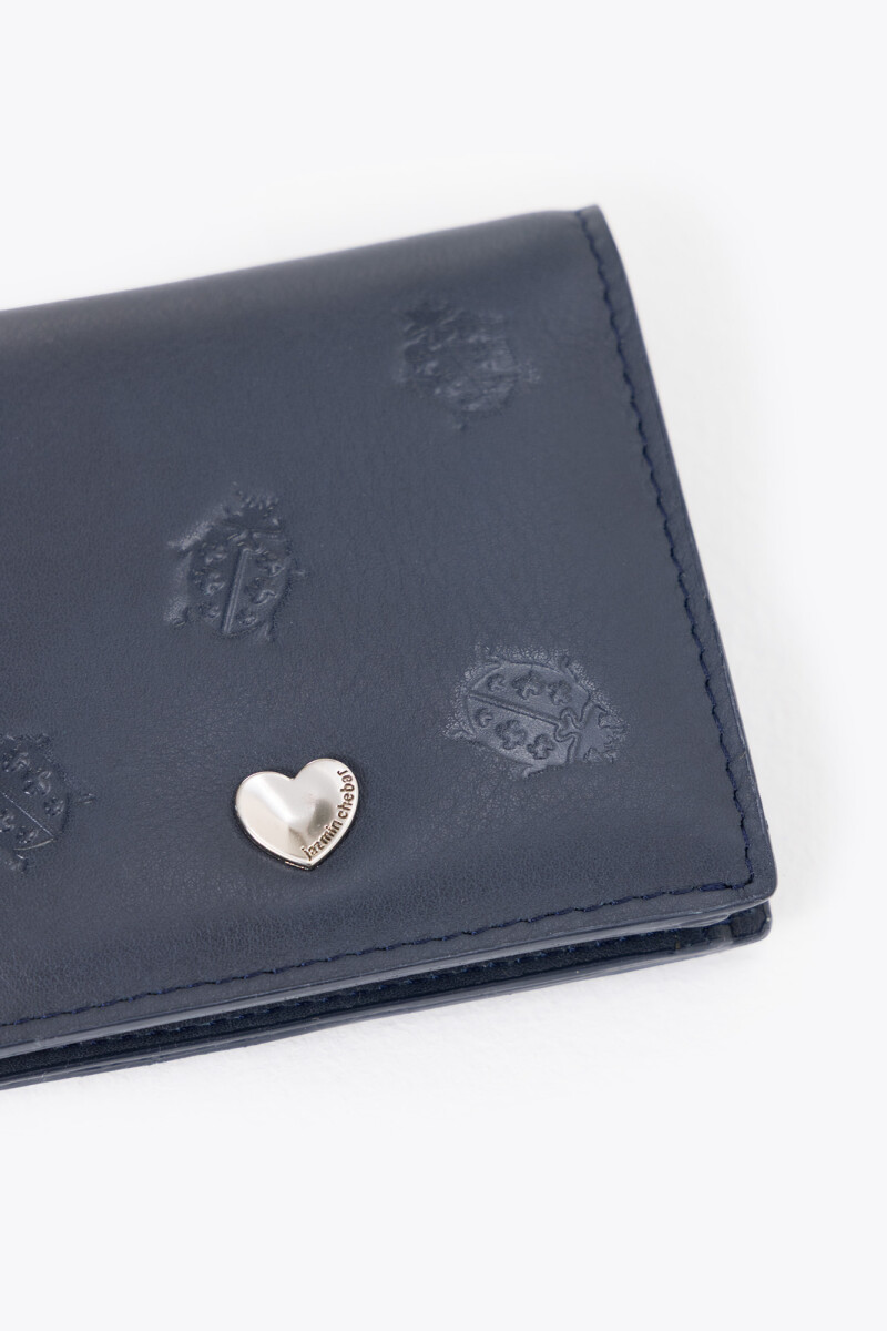 MINI BILLETERA LUCKY Azul