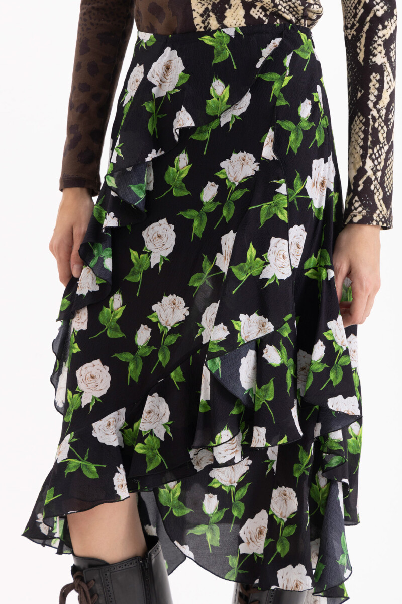 POLLERA MAGGIE Negro