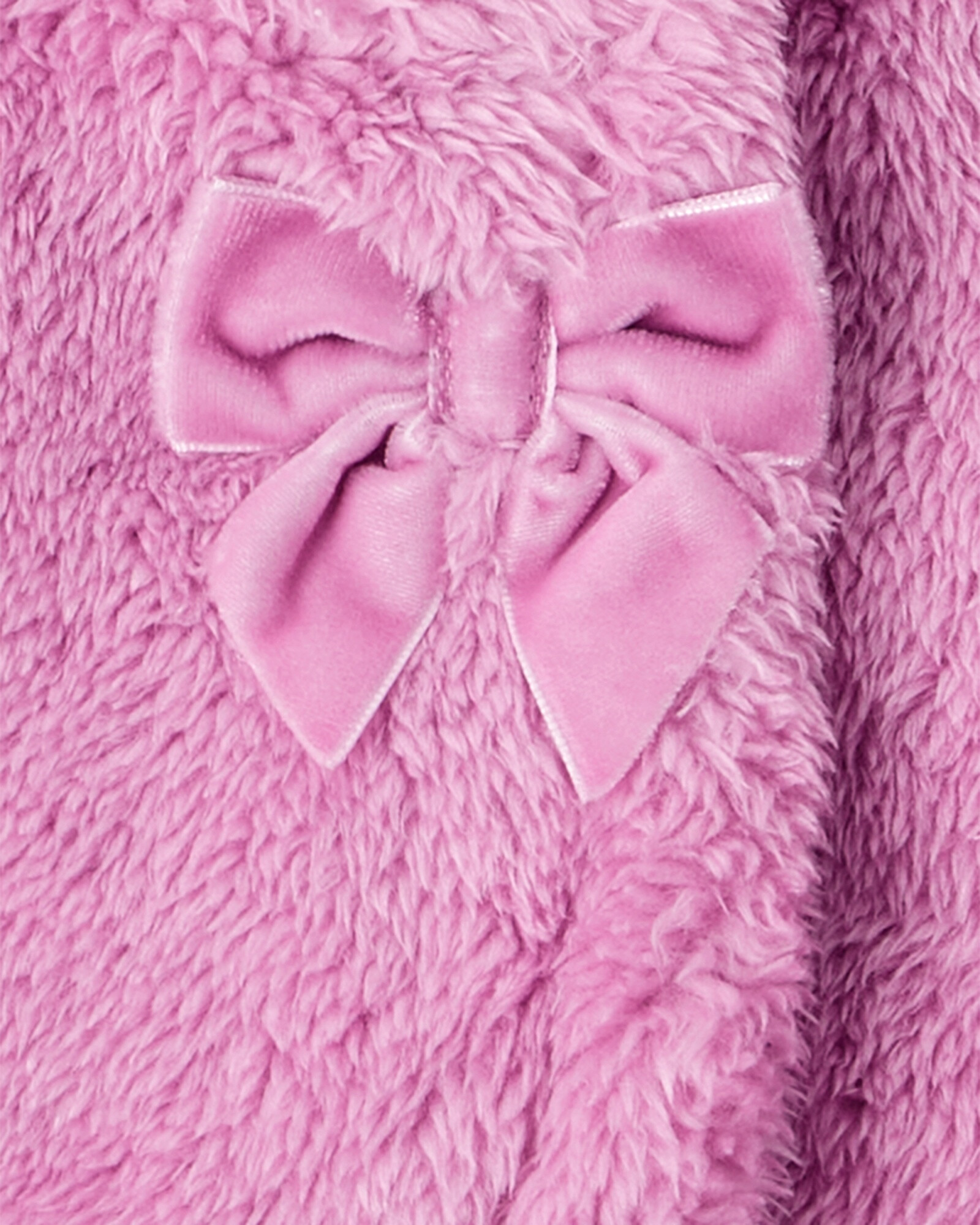 Set tres piezas, chaleco de sherpa, pantalón y body de algodón Sin color