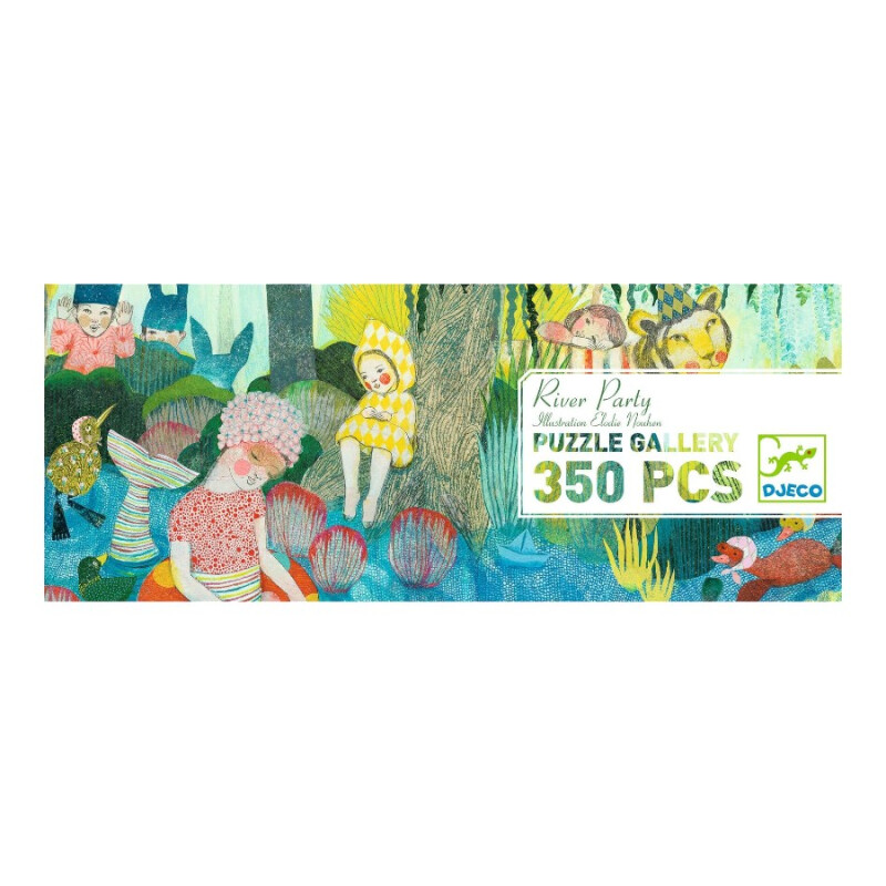 Puzzle Gallery River Party 350 Pzs Djeco Puzzle Gallery River Party 350 Pzs Djeco