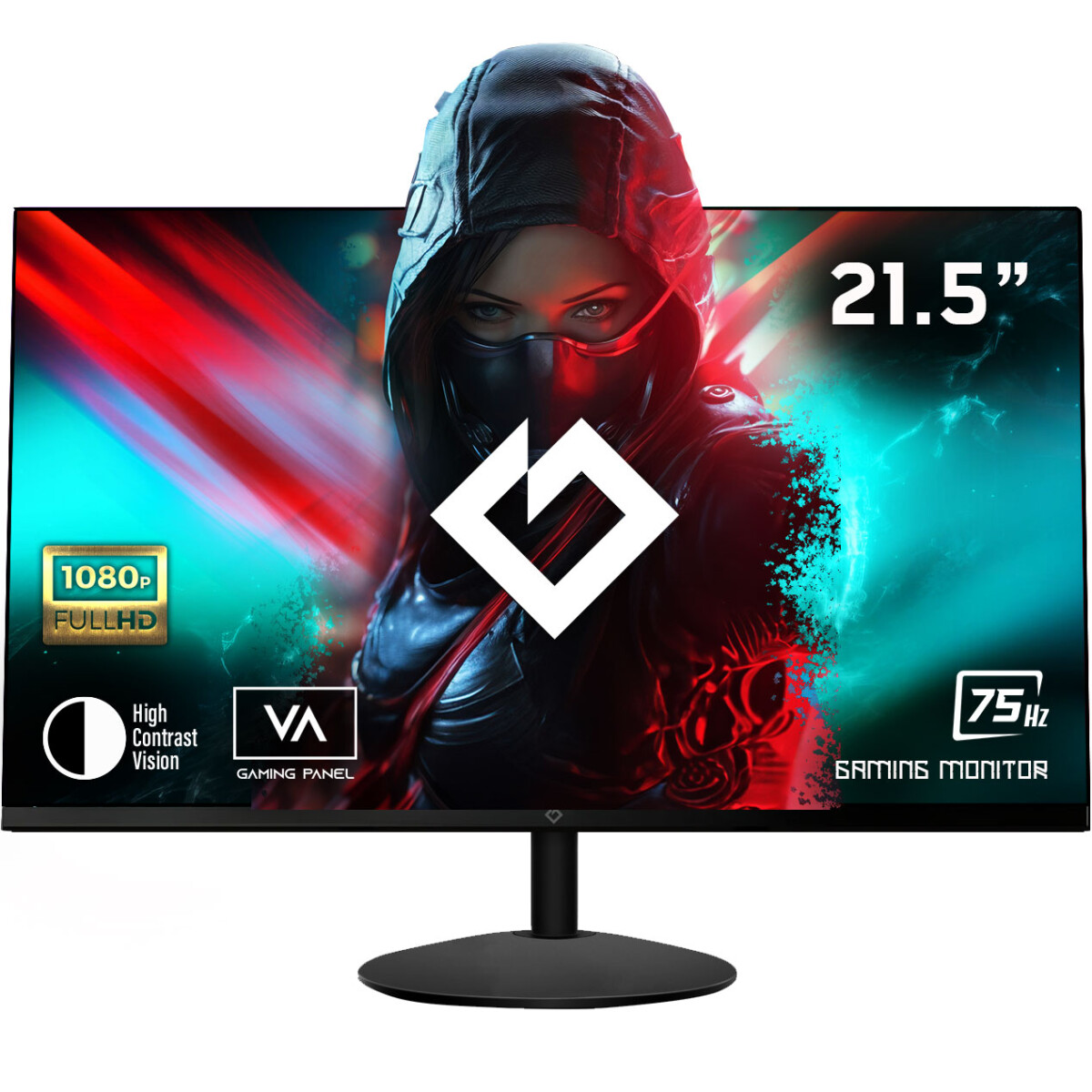 Monitor Gravity 21.5" Led 1080P FHD 75HZ 