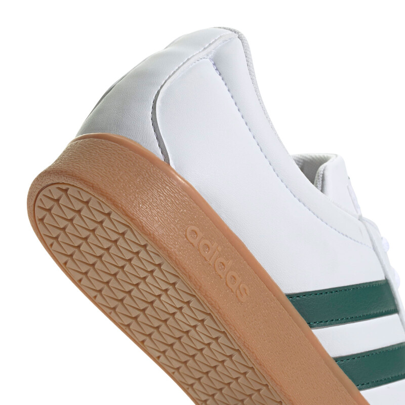 Championes de Hombre Adidas VL Court Base Blanco - Verde - Gris