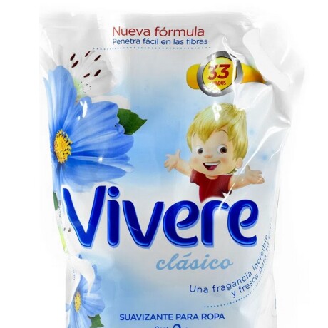 SUAVIZANTE VIVERE CLASICO DOY PACK 3 LT SUAVIZANTE VIVERE CLASICO DOY PACK 3 LT
