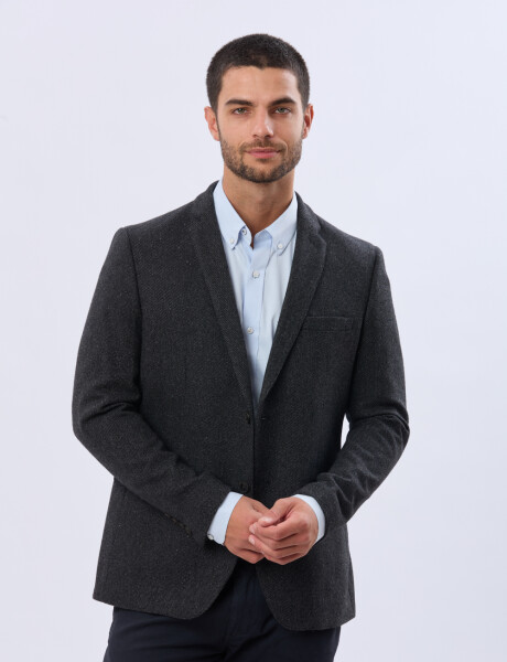 SACO SPORT DE LANA Gris