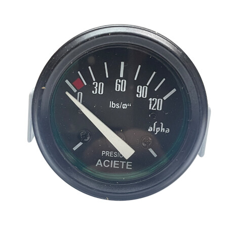 INSTRUMENTO RELOJ MEDIDOR - PRESION 120PSI 52MM NEGRO ELECTRICO C/BULBO ALPHA INSTRUMENTO RELOJ MEDIDOR - PRESION 120PSI 52MM NEGRO ELECTRICO C/BULBO ALPHA