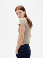 Remera Jamino Verde Grisaceo