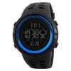Reloj Skmei 1251BU para hombre color negro con azul Reloj Skmei 1251bu Para Hombre Color Negro Con Azul