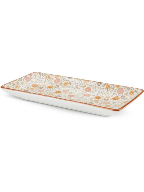 Fuente de servir VETLE A11xL25cm flores Fuente de servir VETLE A11xL25cm flores
