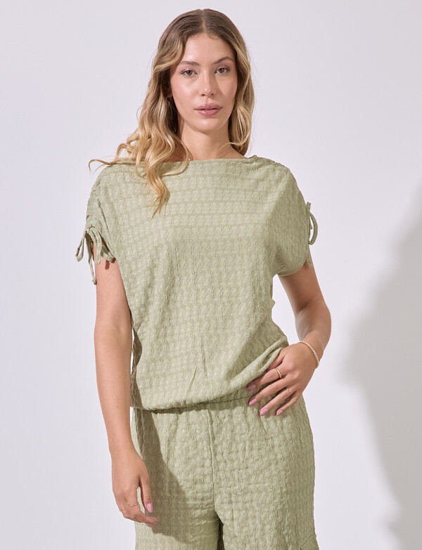 Blusa Texturada VERDE