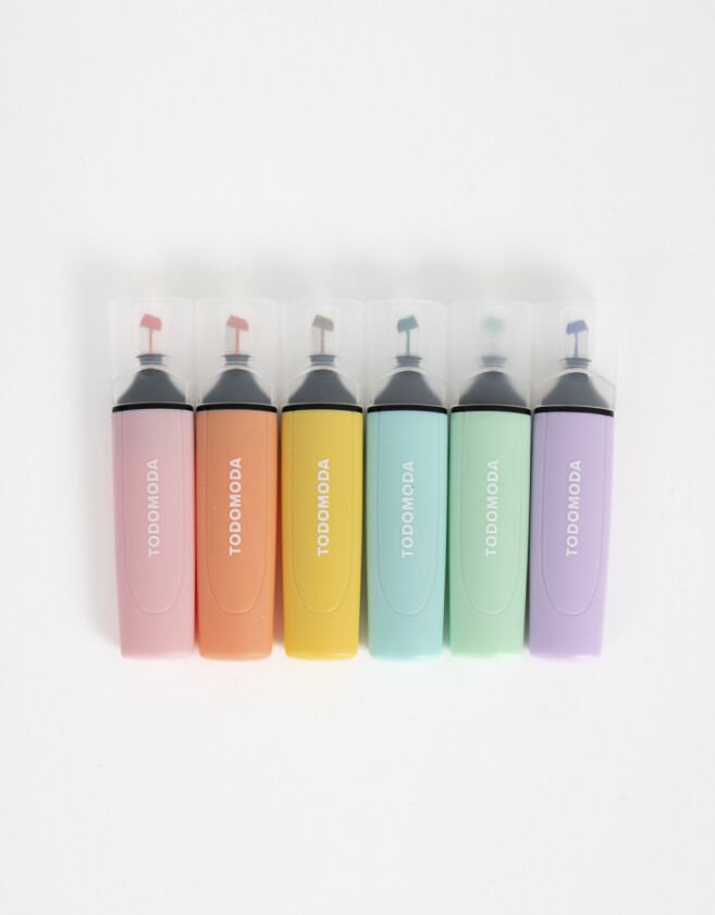 Resaltadores Set Grande Set De Resaltadores - Combinacion Multicolor