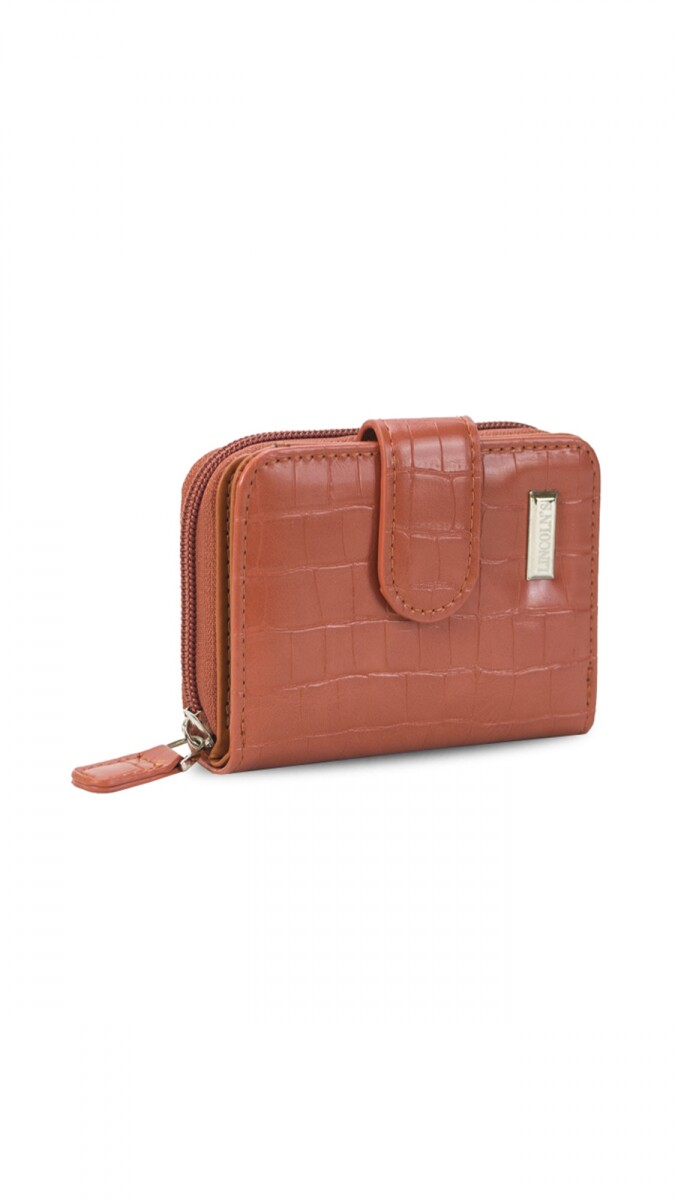 BILLETERA PALOMA - LADRILLO