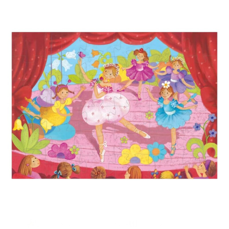 Puzzle Silueta La Bailarina y la Flor Djeco Puzzle Silueta La Bailarina y la Flor Djeco