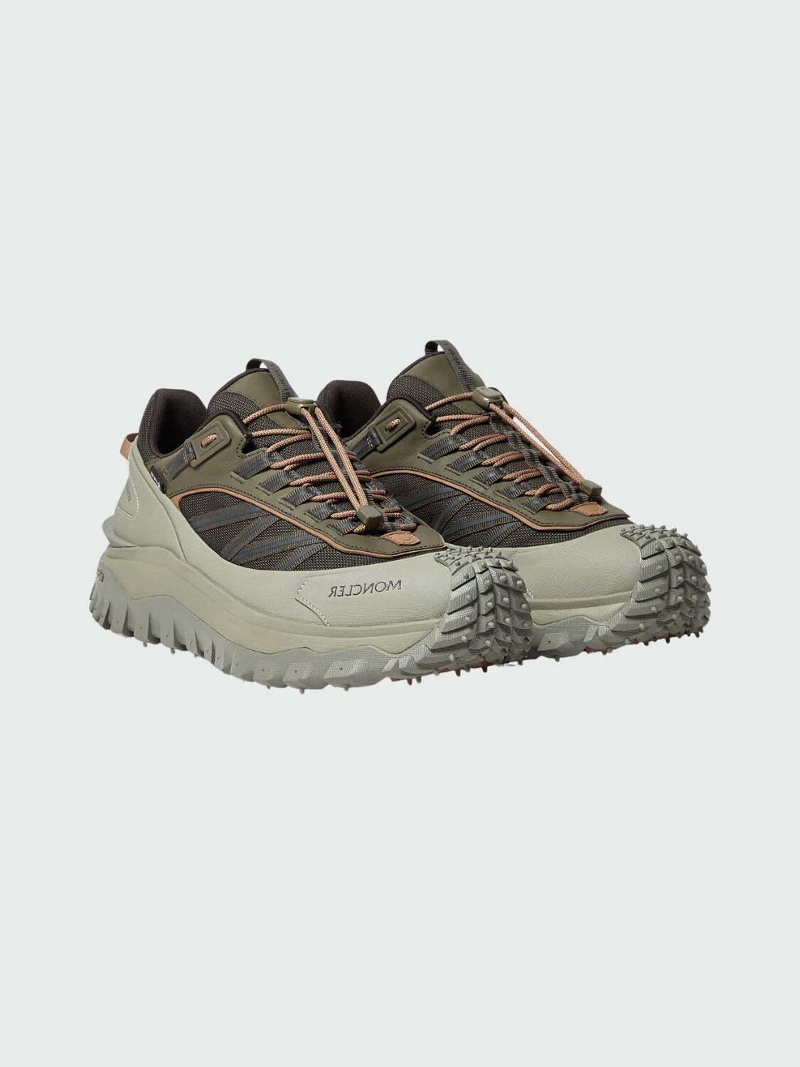 MONCLER - Zapatillas Trailgrip GTX Verde Oscuro