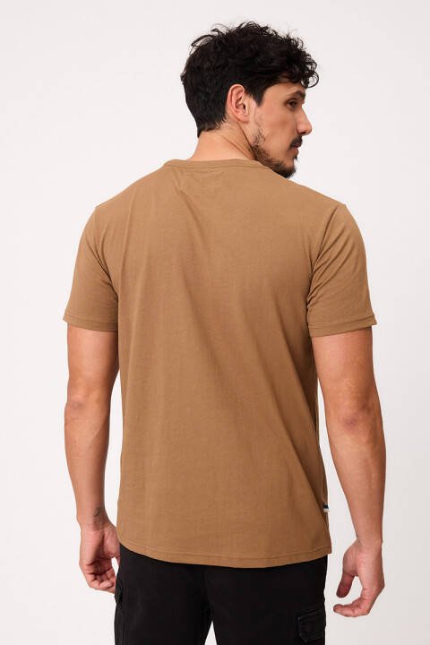 T-SHIRT GOLFO S27 POLANCO Tostado