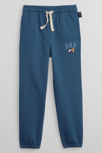 Pantalón Deportivo Logo Gap Disney Niño Tranquil Blue