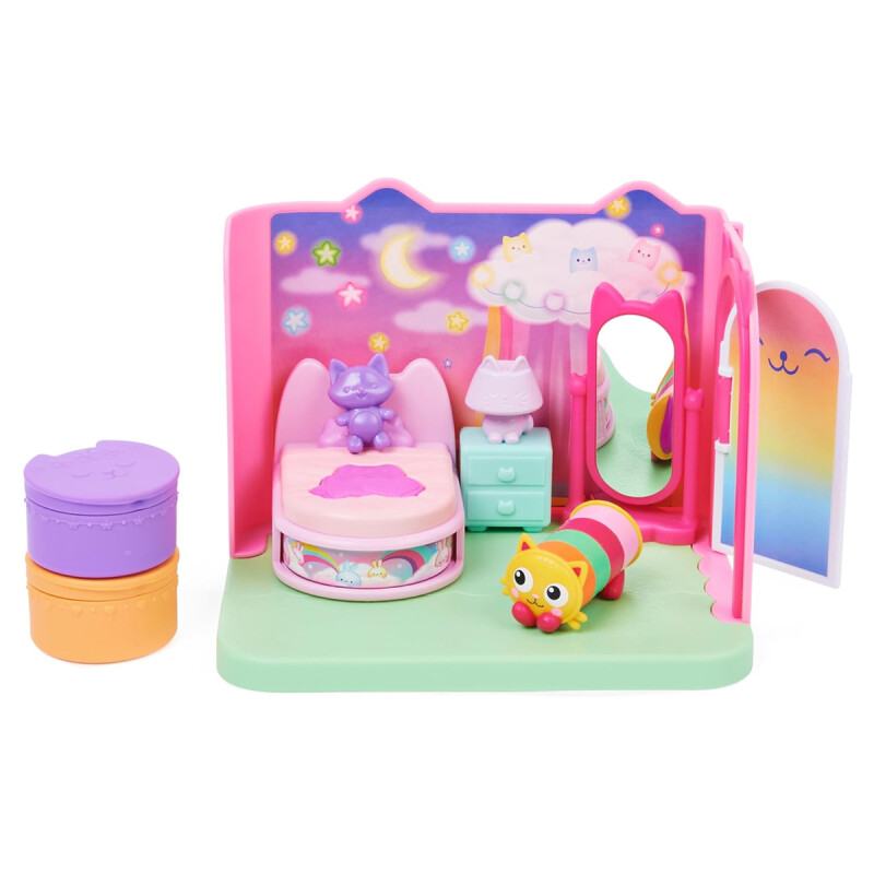 Dormitorio de Sueñigata La Casa de Muñecas de Gabby Dormitorio de Sueñigata La Casa de Muñecas de Gabby