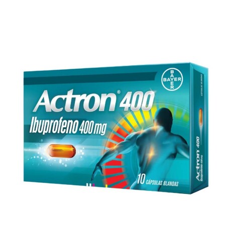 Actron 400 10 Cápsulas Blandas Actron 400 10 Cápsulas Blandas