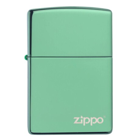 Encendedor Zippo High Polish verde con logo - 28129ZL Encendedor Zippo High Polish verde con logo - 28129ZL