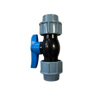 Llave de Paso de compresión 40mmx40mm