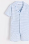 PIJAMA CAME STRIPES Blanco