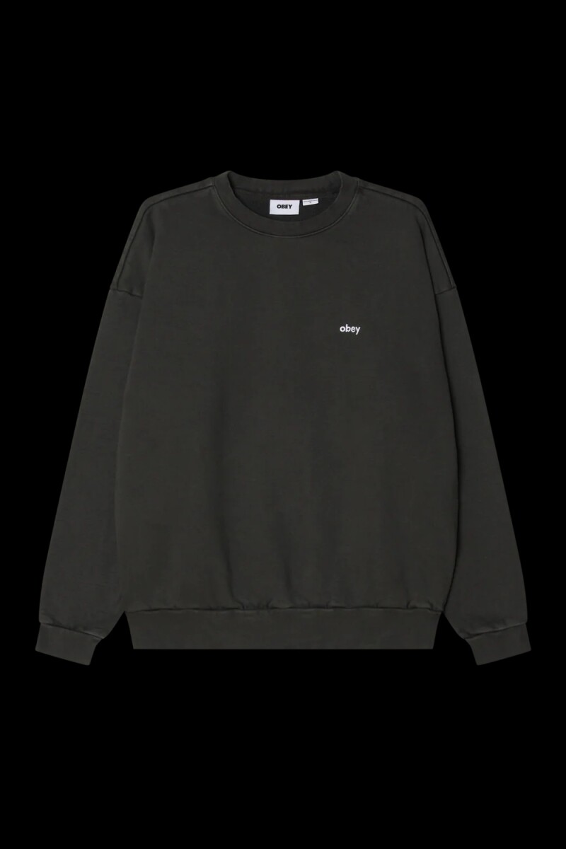 LOWERCASE PIGMENT CREW Negro